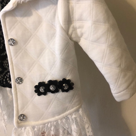 New Nanette Lepore baby jacket with lace - Picture 6 of 7